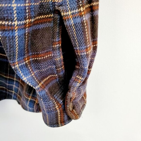 ST. John Bay Men XXL Plaid Casual Lumberjack Button Front Heavy Cotton Shacket - Picture 5 of 9